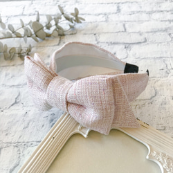 リバティリボンのバンスクリップ【小】(ベッツィアン×フレンチ