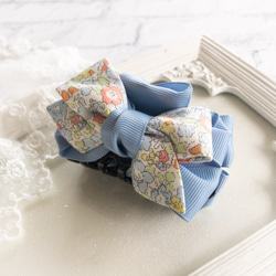 新色追加♡選べる リバティリボンヘアゴム&ヘアクリップ *ハンドメイド 新色追加♡選べる リバティリボンヘアゴム&ヘアクリップ *ハンドメイド