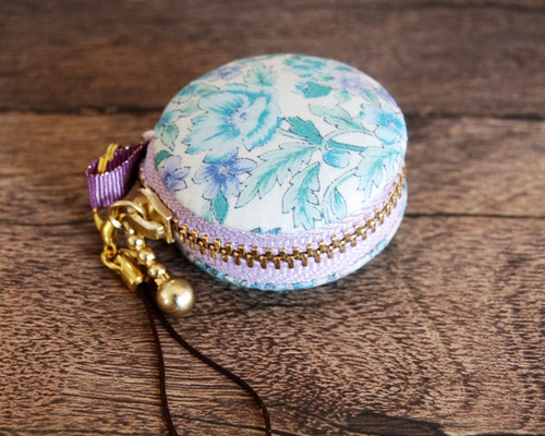 マカロンポーチ neko【マカロンケース ピルケース アクセサリーケース