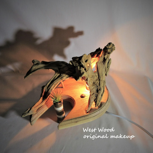 ☆Sale/20%Off 闇を楽しむ 流木間接照明＆オブジェ (NTR-74