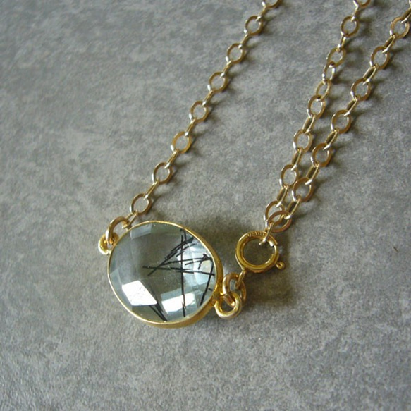 ブラックトルマリン ブレスレット 天然石 14kgf アレルギー対応 人間