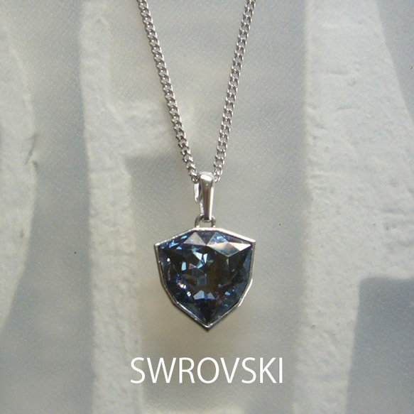 スワロフスキー ネックレスペンダント SWAROVSKI チェーン付き prm-17214 6枚目の画像