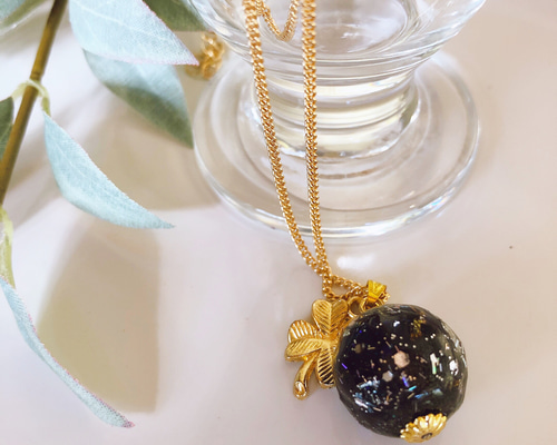 オルゴナイト ネックレス 御守り フラワーオブライフ ラピスラズリ マラカイト オルゴナイト ネックレス 御守り フラワーオブライフ