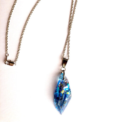 高波動）アクセサリー ペンダント ネックレス 天然石 オルゴナイト