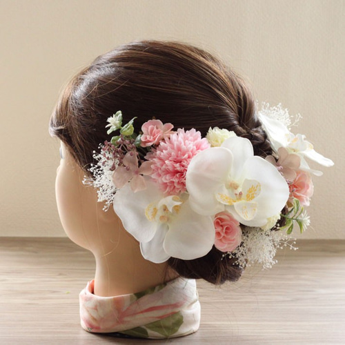 coussinet （クシネ）ヘアピン　パフュームピン　結婚式　ハーフツイン HEART BIJOU HAIR PIN/ハートビジューヘアピン[品番