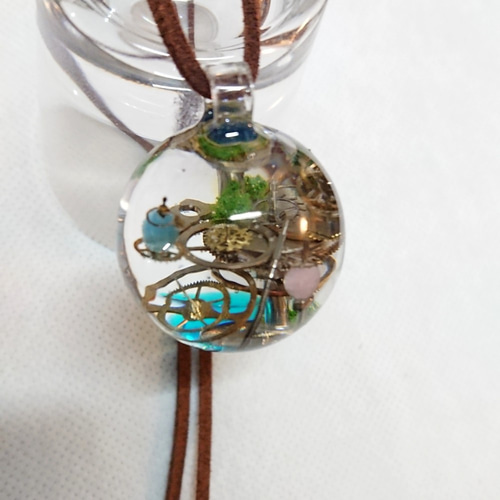 カヤ様お取り置きです。No．175 クローバー ペンダント キーホルダー