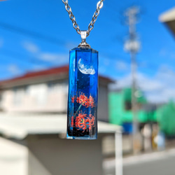 歯車玉 【球 レジン ネックレス キーホルダー】 ネックレス
