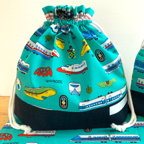 ランチ3点セットお弁当袋 コップ袋 ランチョンマット 新幹線 ドクター  