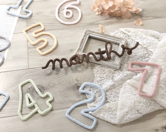 オーダーお待ちしています☺︎ウールレター 