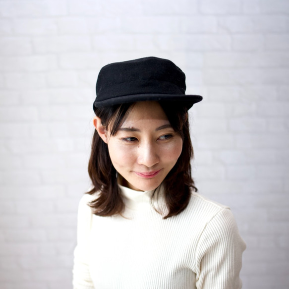 Morino Gakkou Fall / Winter Cap Hike Cap [黑色] / 10508194 / 第2張的照片