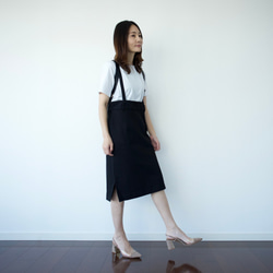 Mori no Gakkou Salopette 緊身裙 [黑色] 直筒緊身裙 / 11504280 / 第8張的照片