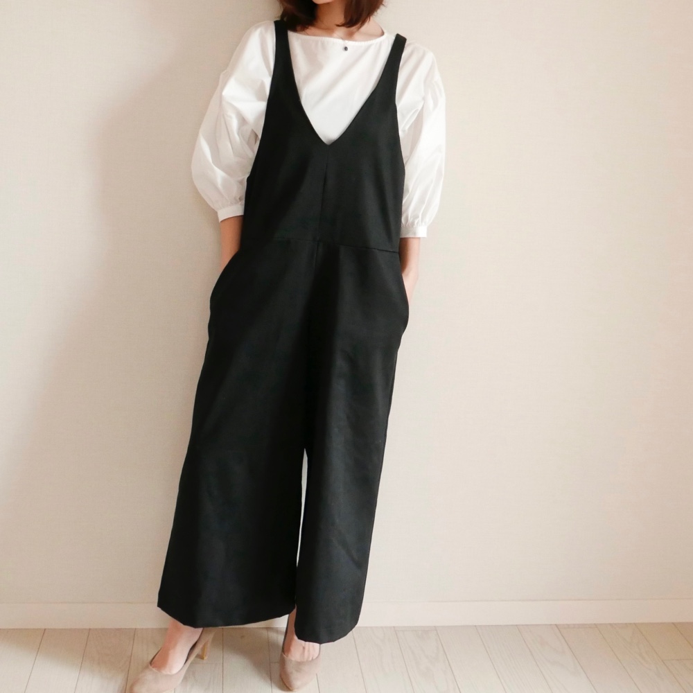 もりのがっこう　サロペット&シャツ&ワンピース