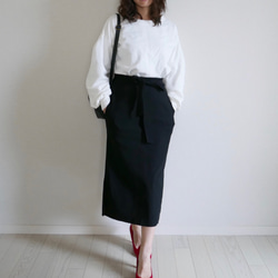 Morino Gakkou L 尺寸 Sleeve 有意識的汗衫，使照片變得容易 [白色] / 4678350 / 第2張的照片