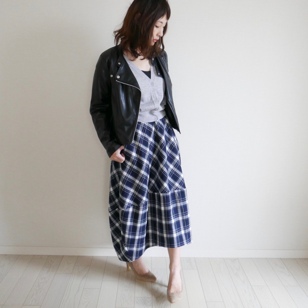 日本極東貿易　クレイジーパターンタータンチェック柄バルーンスカート NIPPON 日本極東貿易の通販と買取。古着屋ANTON。