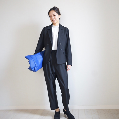 setにできます】ダブルフォーマルジャケット ブラック 入学式 卒業式