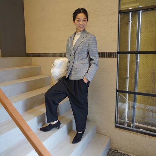 setにできます】ダブルフォーマルジャケット グレンチェック 入学式