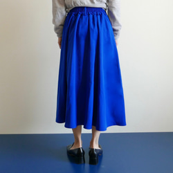 Morino Gakkou L 尺寸 Mimore 長喇叭裙 [藍色] / 5370010 / 第5張的照片