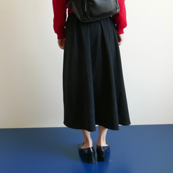 Morino Gakkou L 尺寸 Mimore 長喇叭裙 [黑色] / 5370093 / 第5張的照片