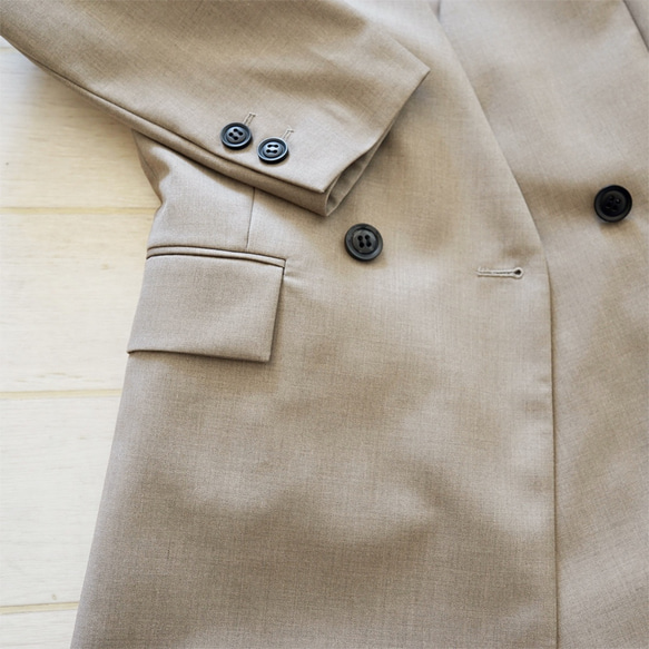 Morino Gakkou [單品] L size 夾克 [灰色米色] 入學典禮畢業典禮辦公室 / 7981752 / 第4張的照片