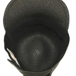 Morinogakko Straw Cap 登山帽（黑色）草帽 第14張的照片