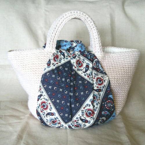 H.V.F.N バンダナカゴバック H.V.F.N バンダナカゴバック Newbag👜︎⸝‍⋆ ｜ Heartdance