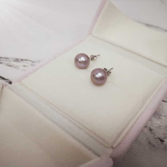 925純銀珍珠耳環 (售出) 第2張的照片