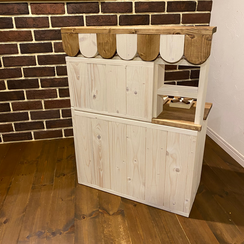 セミオーダー専用【おままごとキッチン】木製 おもちゃ・人形