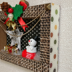 クリスマス・ミニ壁飾り 1枚目の画像