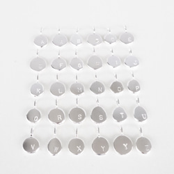 【30％off】【3,200→2,240円】one ~イニシャル~ ペンダントトップ（silver925) 4枚目の画像