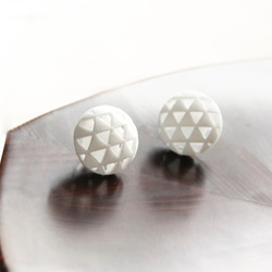 [和]うろこ・ピアス（イヤリング） #3Dprint accessories 1枚目の画像