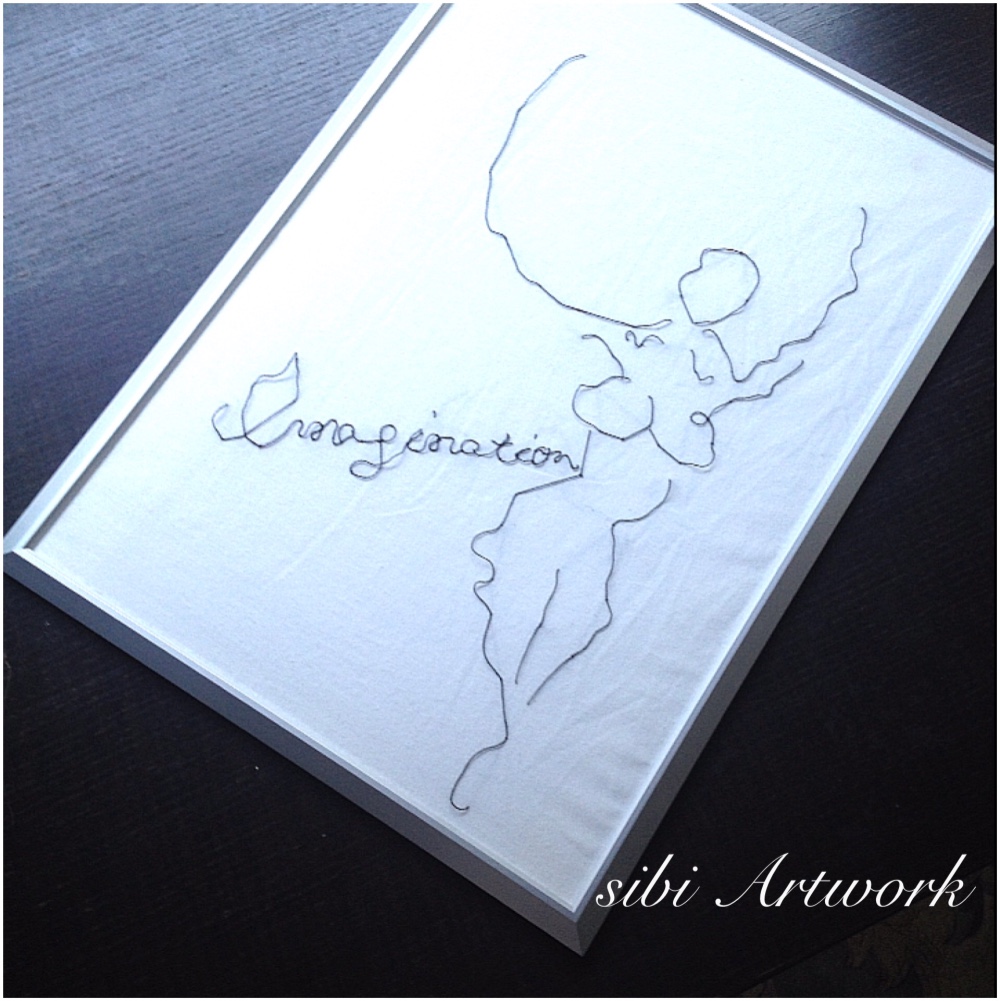 アート刺繍 imagination A3サイズ