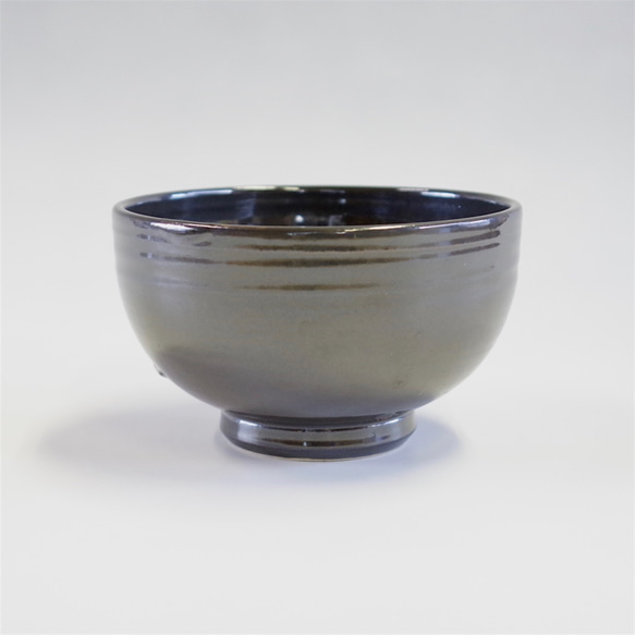 ご予約品　鳥浮彫茶碗　『名月や』 4枚目の画像