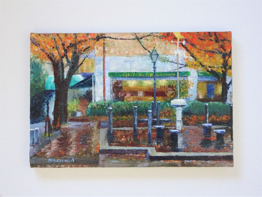 油絵トレドの街角 油絵トレドの街角