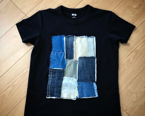 I AM PLSM 異素材変形デニムリメイクTシャツ I AM PLSM 異素材変形デニムリメイクTシャツ - メルカリ