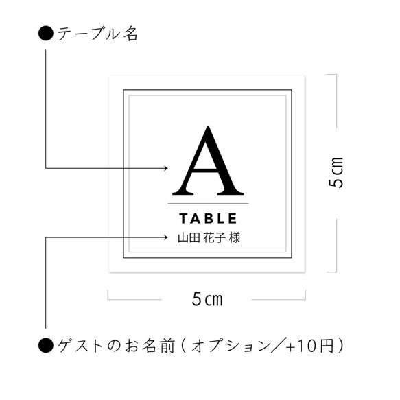 1枚70円〜 エスコートカード ローマ字 ブロック体 /  LINA 5枚目の画像
