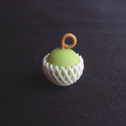 送禮項鍊【kanomi】#hand-dyed #green apple#3d 打印配件 第4張的照片