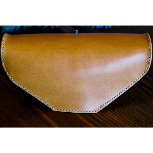 ロール ペンケース(革製) haCoBee [ブラウン] 売切商品 革 ロール ペン