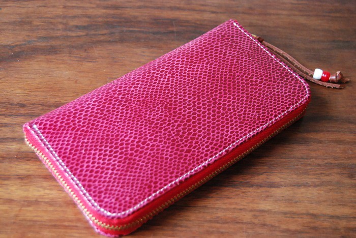 ラウンドファスナー ハンドメイド ウォレット ジャパンメイド 本革 財布 長財布