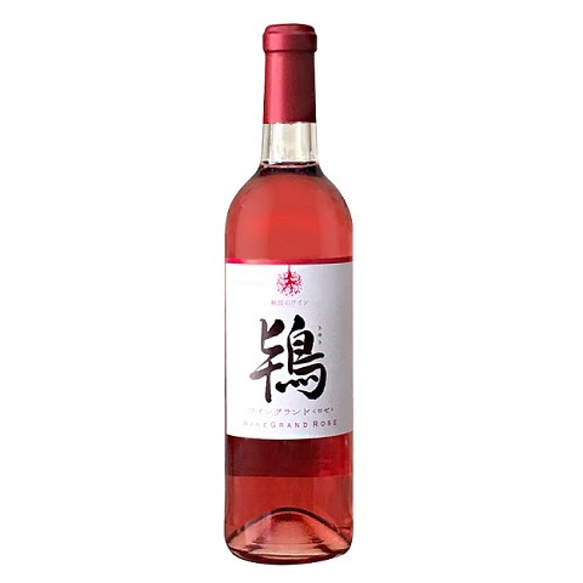 Tokito Wine【鴇ワイングランドロゼ　やや甘口】華やかなベリーの香りとピュアな甘みが続くほんのり甘い春色ワイン 1枚目の画像