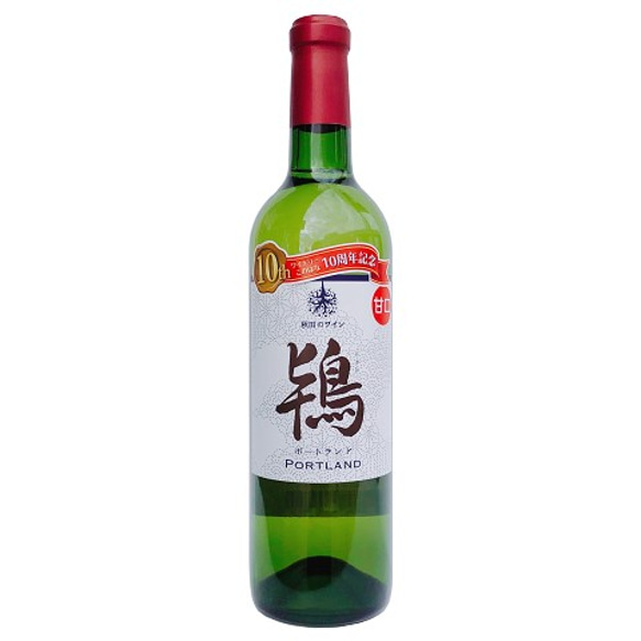 Tokito Wine【鴇ポートランド　甘口白ワイン】贈り物に　果実味溢れるフルーティーな香りとスッキリした甘みが人気 1枚目の画像