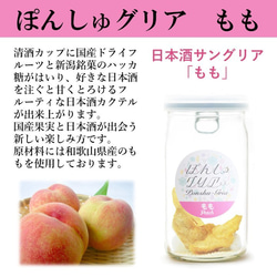 ぽんしゅグリア & 日本酒 吟醸酒 300ml セット カクテル サングリア お酒 新潟 高野酒造 6枚目の画像