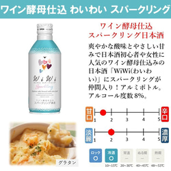 ぽんしゅグリア & ワイン酵母仕み スパークリング清酒 セット カクテル サングリア お酒 新潟 高野酒造 3枚目の画像