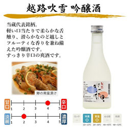 【夏季限定】夏の冷酒入り 飲み比べセット ミニボトル 300ml 5本 小瓶 辛口 お酒 日本酒 新潟 高野酒造 5枚目の画像