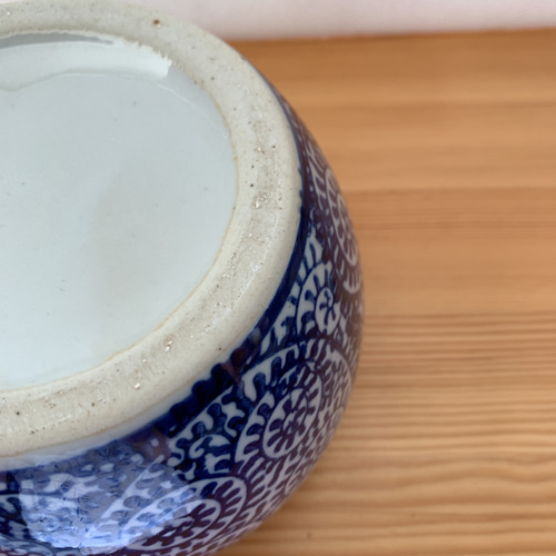 【送料無料】卓上の金魚鉢、　蛸唐草模様 送料無料】卓上の金魚鉢、 蛸唐草模様 送料無料】卓上の金魚鉢、 蛸