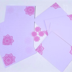 ピンク系２６～レターセット１点＋便箋３０枚～ 2枚目の画像