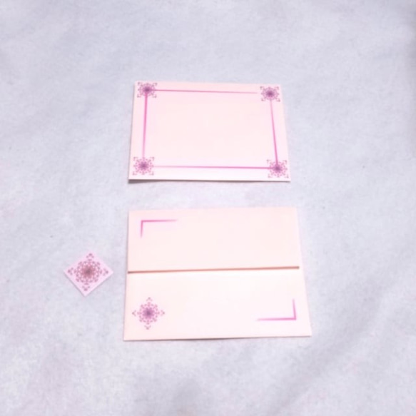 ピンク系１９～レターセット１点+便箋３０枚～ 3枚目の画像
