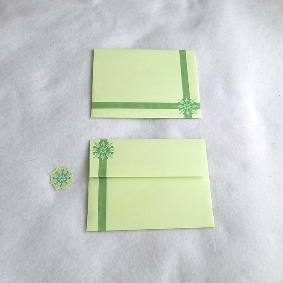 緑系７～レターセット１点+便箋３０枚～ 3枚目の画像