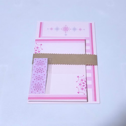ピンク系２～レターセット１点＋便箋３０枚～ 1枚目の画像