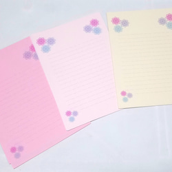 ３色　ピンク系～便箋～ 2枚目の画像