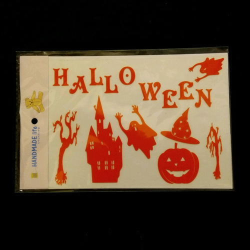 ハロウィンのアイロンラバープリントシートZ070～072 ワッペン